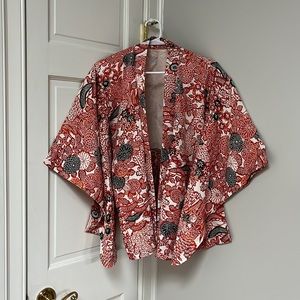 Authentic vintage men’s kimono sourced from Japan
